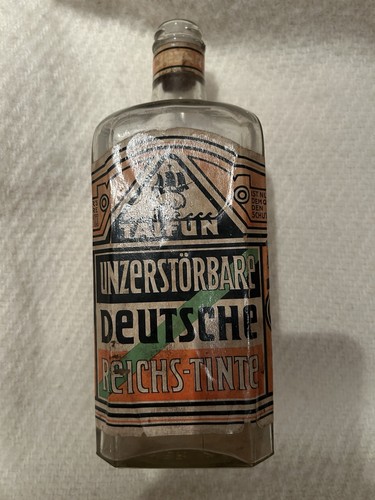 Glasflasche antik - glasflasche,
