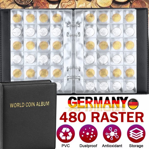 480 tlg münzenalbum - 480,