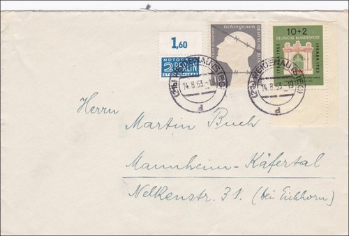Brief aus weidenau nach - brief,