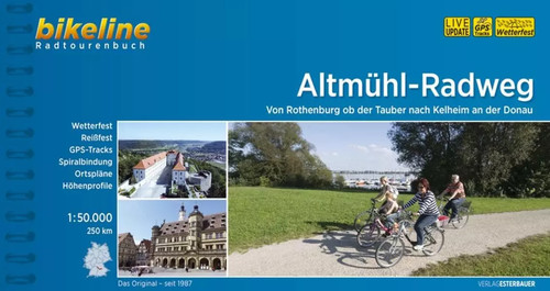 Bikeline altmühl radweg von - bikeline, altmühl-radweg: