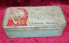Dietrich Vesta  Dose Sammlerdose Blechdose Nähmaschine