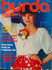 altes Burda Modeheft Ausgabe 7