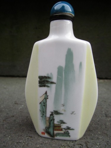 Snuff bottle china landschaft - snuff,