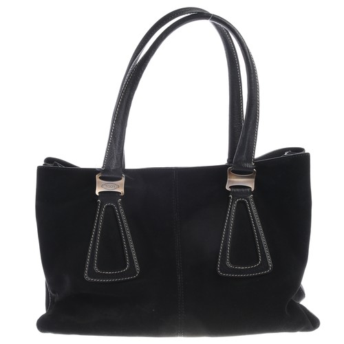 Schultertasche tod schwarz - schultertasche, tod´s