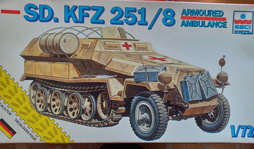 Kfz 251 8 armoured - 1:72, 251/8