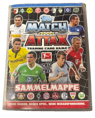 Sammelmappe topps match attax - topps,