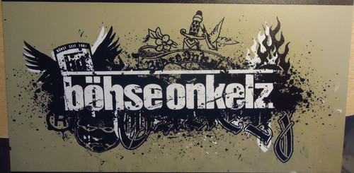 Böhse onkelz 20x30cm - bÖhse,