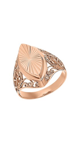 14k 585 rotgold ring - rotgold, 71031