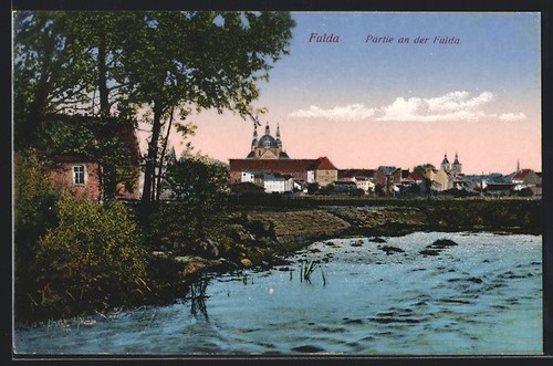 Fulda ansichtskarte partie - fulda,, ansichtskarte,