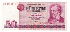 DDR Banknote Geldschein Geld