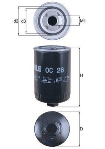 Mahle ölfilter für - Ölfilter,