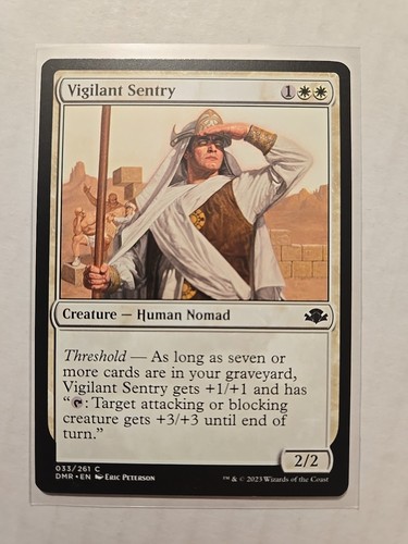 Vigilant sentry dominaria - sentry,