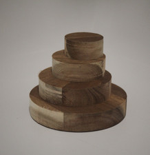 Akazie runde holzscheibe rund - runde,