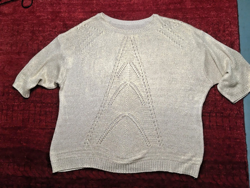 Damen sommerpulli goldlurex - sommerpulli,