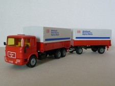 Siku 3115 – 1:55 – MAN 8156F - LKW m. Anhänger - Unikat – top Zustand!