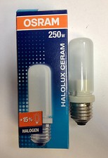 OSRAM/RADIUM  Halolux Ceram Halogenlampe E27 250W MATT !!! 64480 Lampe DIMMBAR !