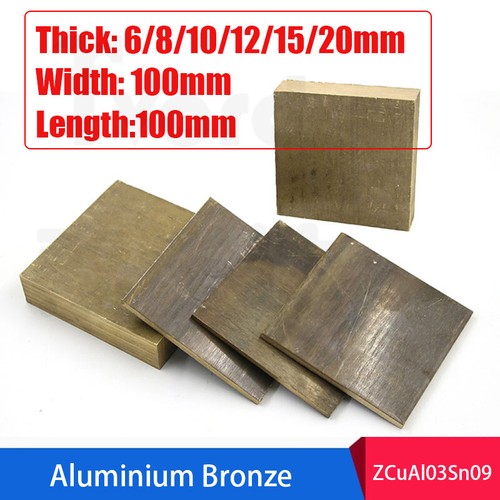 Aluminium bronze platte - bronze,