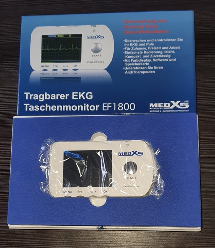 Tragbarer ekg taschenmonitor - tragbarer,