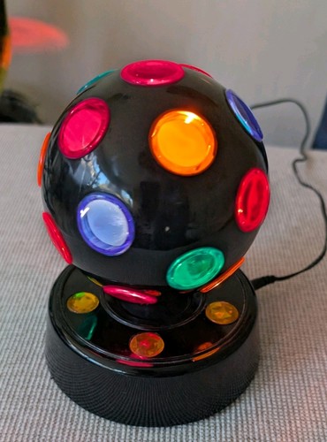 Color disco kugel - color,