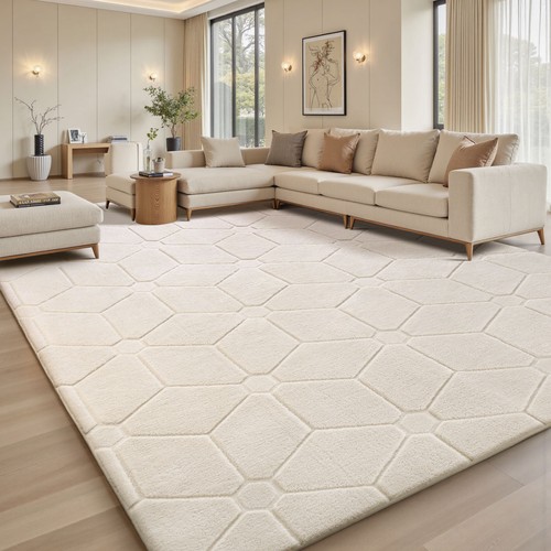 Kurzflor einfarbig teppich - einfarbig,