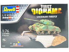 REVELL Sherman Panzer Modell 03299 Diorama +Farbe/Kleber NEU INKgrafiX TOYS A372