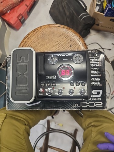 Zoom multieffektpedal - zoom, g2.1u