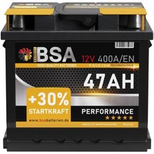 BSA Autobatterie 47Ah +30%