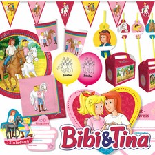 Bibi und tina geschirr deko - und,