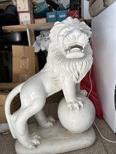 Marmor Löwe Statue 