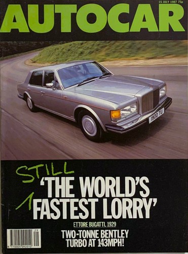Autocar magazine jul 87 - magazine, 15-jul-87