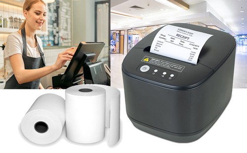 Lan usb 80mm bondrucker mit - lan+,