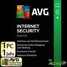 AVG INTERNET SECURITY 1 PC 1