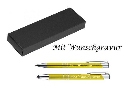 Schreibset mit gravur - gravur, /