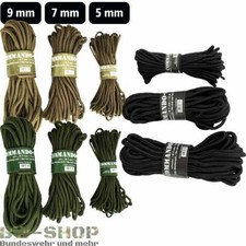 MILITÄR COMMANDO SEIL 15M SURVIVAL STRICK BW ARMY SCHNUR OUTDOOR LEINE 3-STÄRKEN