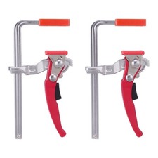 2pcs Tischklemme Holzbearbeitungsklemme Tischhalterung Ratschenklemme 160x60 mm