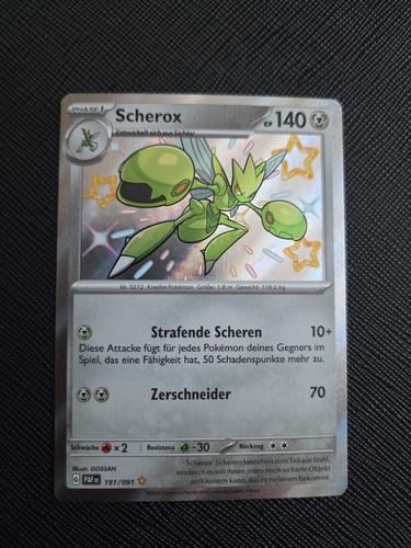 Pokémon karte scherox - pokémon,