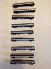 Minitrix Spur N 9x Popwagen DB