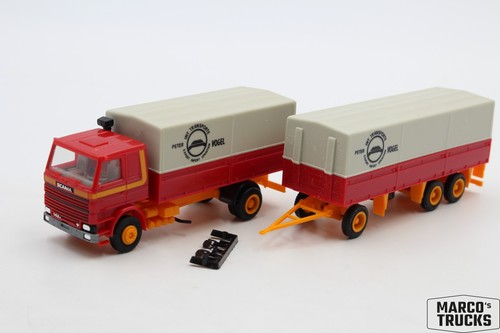 Herpa scania 142 hängerzug - scania,