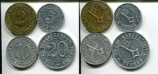 BREMEN 1924 - 2, 5, 10 + 20