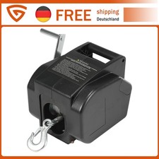 Elektrische Seilwinde Bootstrailer Winde Seilzug Stahlseil 4990 Kg Zugkraft