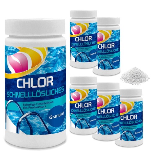 Chlorgranulat für pool 6x1kg - für,