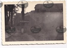 org. Foto 2. Weltkrieg Deutschland Westerwald Siegerland Ortsschild