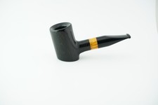 Handgefertigte Tabakpfeife (Freehand, Unikat), aus Mooreiche, 9 mm Filter