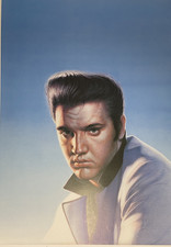 HELNWEIN  " Elvis Presley "  Kunstdruck Plakat Poster, DIN A 1 