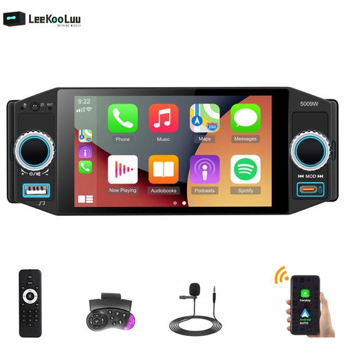 Car radio single 1din touch - car,