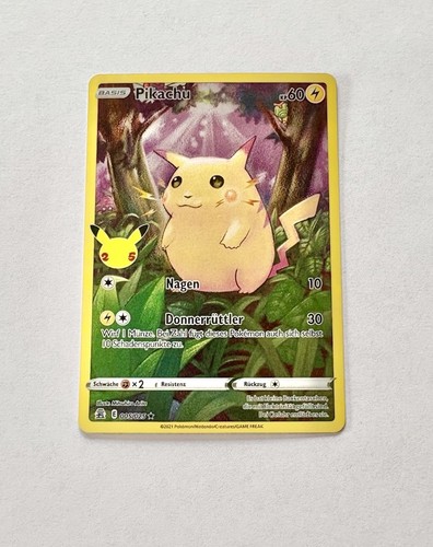 Pokémon tcg pikachu 005 - pokémon, 005/025