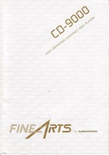 Operating Instructions-Bedienungsanleitung für Grundig CD 9000 