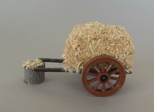 Strohwagen wagen mit stroh - strohwagen,