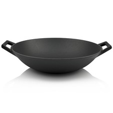 Gusseisen wok bratpfanne - gusseisen,