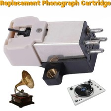 New Moving Magnet Turntable Cartridge Replacement Phono Cartridge Stylus Machine